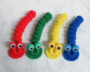Crochet Worry Worms