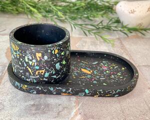 Terrazzo Trinket Tray and Dish
