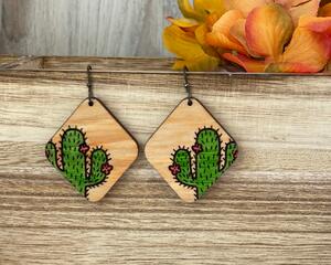 Southwest Cactus Earrings