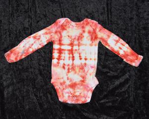 Newborn bodysuit - Coral Pink