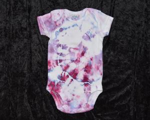 3 month bodysuit - Pink, Purple, White