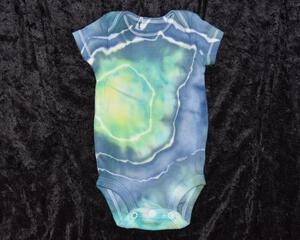 Newborn bodysuit - Green, Blue, Yellow