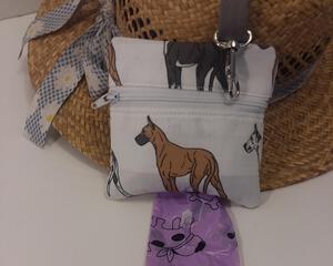 Great dane dog poop bag holder by a fur baby favorite free roll of bags