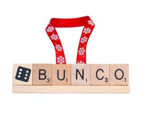 Bunco Christmas Ornament
