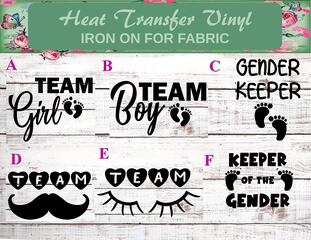 team girl, team boy - baby reveal