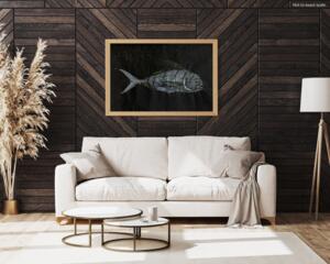 gyotaku fish prints, Japanese fish prints, gyotaku art, gyotaku fish prints for sale, fish printing art, fishing decor