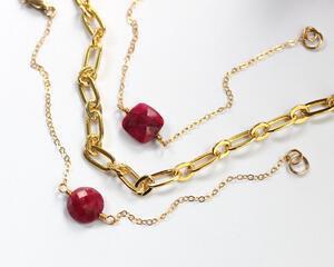Ruby Bracelet Set