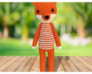 crochet fox, amigurumi fox, stuffed animal, miniature fox, fox figurine, small fox, mini fox, fox amigurumi, stuffed fox, handmade fox, made to order