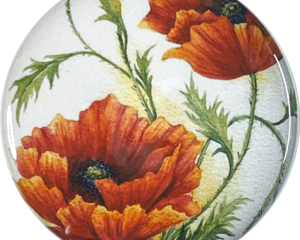 Poppies Needle Minder / Cover Holder magnets  24 designs to choose from .