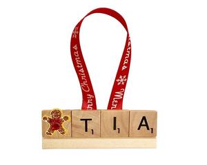 Tia Christmas Ornament