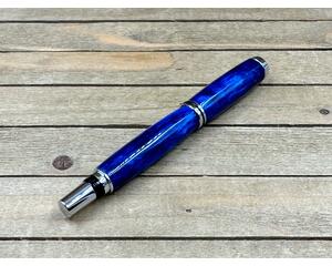 Dark blue rollerball pen