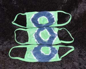 Cotton tie dye face mask