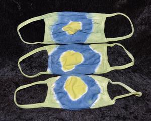 Cotton tie dye face mask