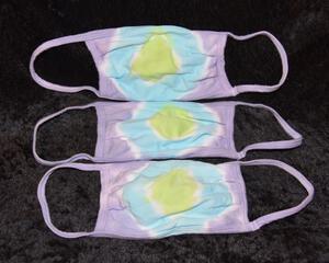 Cotton tie dye face mask