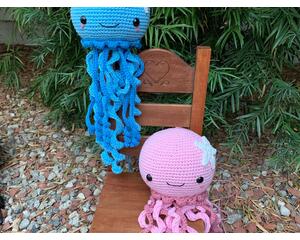 crochet a jellyfish, amigurumi crochet jellyfish, crochet amigurumi jellyfish, crochet jellyfish amigurumi, crochet a octopus, crochet amigurumi octopus, crochet mini octopus, crochet octopus plush,