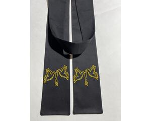 Wedding officiant clergy stole, ceremony celebrant accessory, non denominational clerical stole, unique clergy stole
