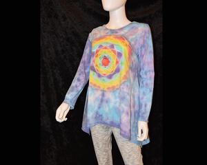 Rainbow Mandala Women's Shirt - L