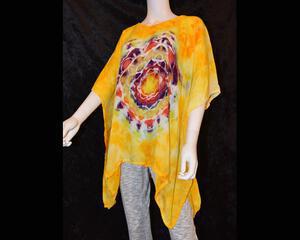 Poncho - One Size - Mandala Pattern