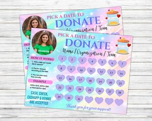 Customizable Donation Calendar for Events