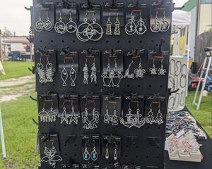 Earrings by Bendi's sea life collection