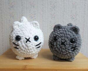 Crochet Plush Chunky Cat