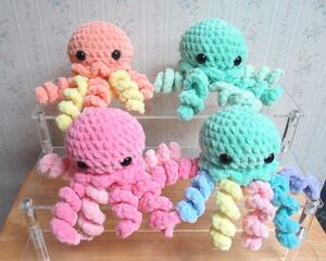Amigurumi Crochet Plush Jellyfish