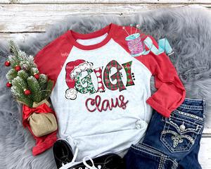 Gigi Claus adult shirt