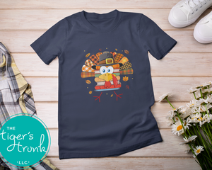 Book Stack Turkey Thanksgiving Shirt – A Unique Gift for Book Lovers, LITerature Turkey