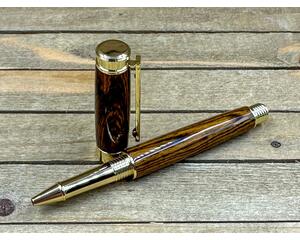 Exotic wood grain pen