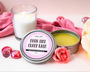 Moon time Cramp Relief Balm 2oz women self care warming soothing rub