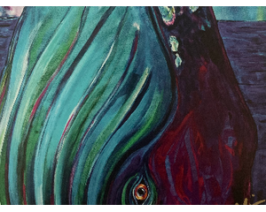 “Humpback” Whale signed open edition print by Chris Wakefield