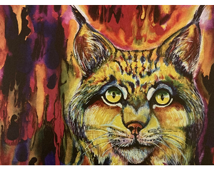 “Lynx” Signed Open Edition Print by Chris Wakefield 