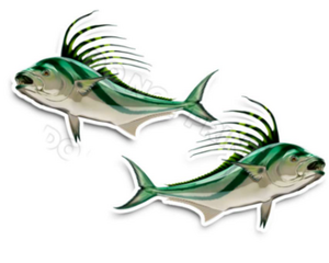 Roosterfish decals adhesive vinyl stickers