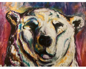 “Polar Bear” signed open edition print by Chris Wakefield 