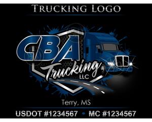 Trucking Logo Design, Truck Door Logo, Trucking Business Branding, Dispatching Logo, Logo for Semi Truck, Truck Driver Gift