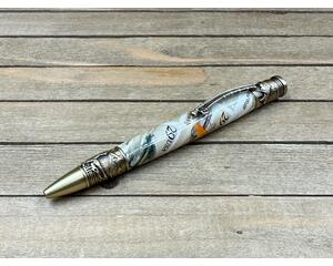 Antique brass USPS postage stamp pen