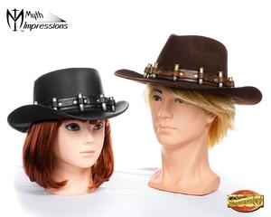 Leather Bullet Hatband