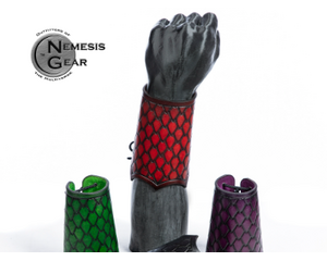 Leather Scale Half Bracer