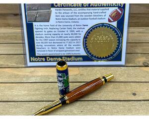 Notre Dame Stadium wood pen