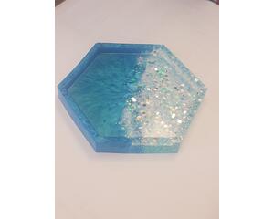 Mica powder with glitter