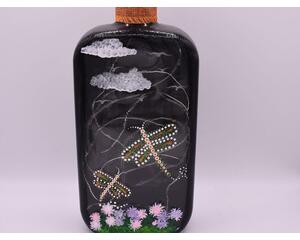 Full front view of bottle