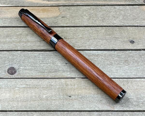 Sapele mahogany rollerball pen