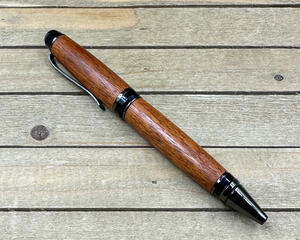 Exotic hardwood sapele wood cigar pen