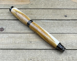 redbud two toned wood rollerball pen