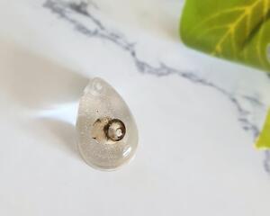 Mom & Baby Seashell Resin Pendant for Jewelry or Keychain Making