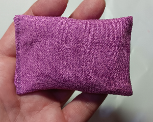 Purple Small Rosin Bag, Handmade, for Bowling, Disc Golf, Sports