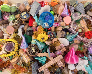 Fairy Garden Accessories, Trinket Scoop, Fairy Garden Trinkets, Fairy Scoop, Fairy Miniatures, Fairy Flower Pots, Fairy Garden Trinkets