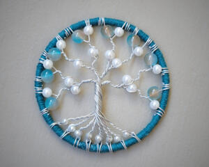 charming tree of life mini wall art 