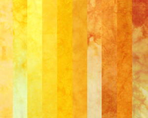 Hand dyed quilting cotton stash bundle in shades of yellow and orange.