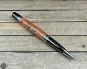 Olivewood pen with Jesus Fish
